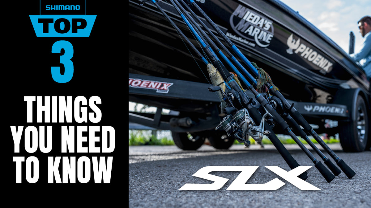 Top 3 Things You Need to Know About the New SLX Rods – Shimano US Fish Shop