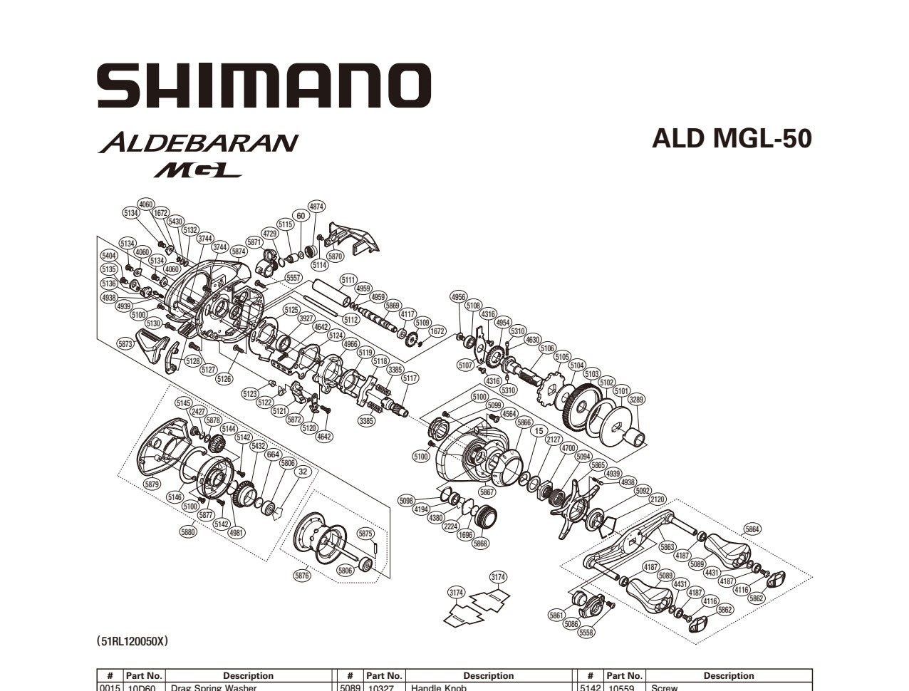 ALDEBARAN MGL 50 – Shimano US Fish Shop