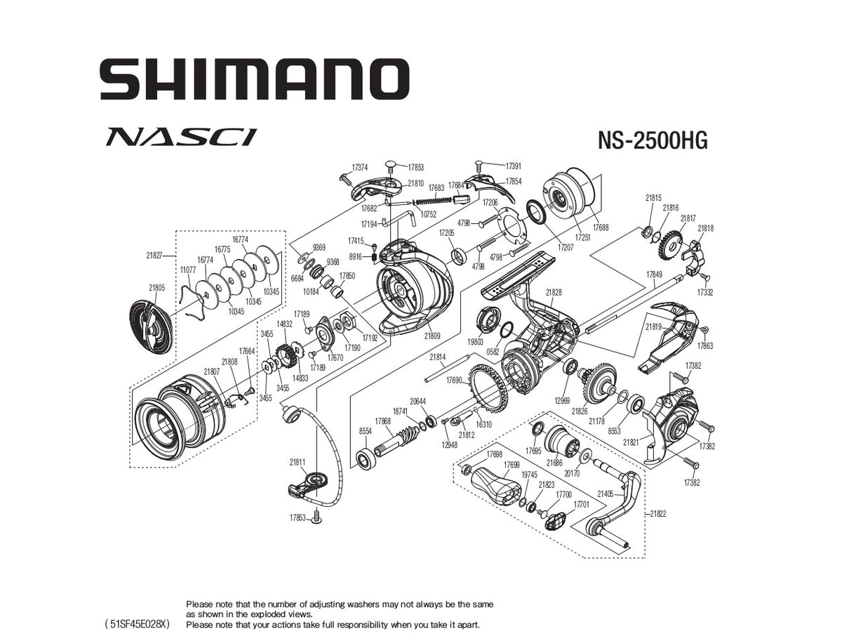 Buy Shimano Nasci 2500HG FC Backbone Canal Spin Combo 8ft 2-5kg