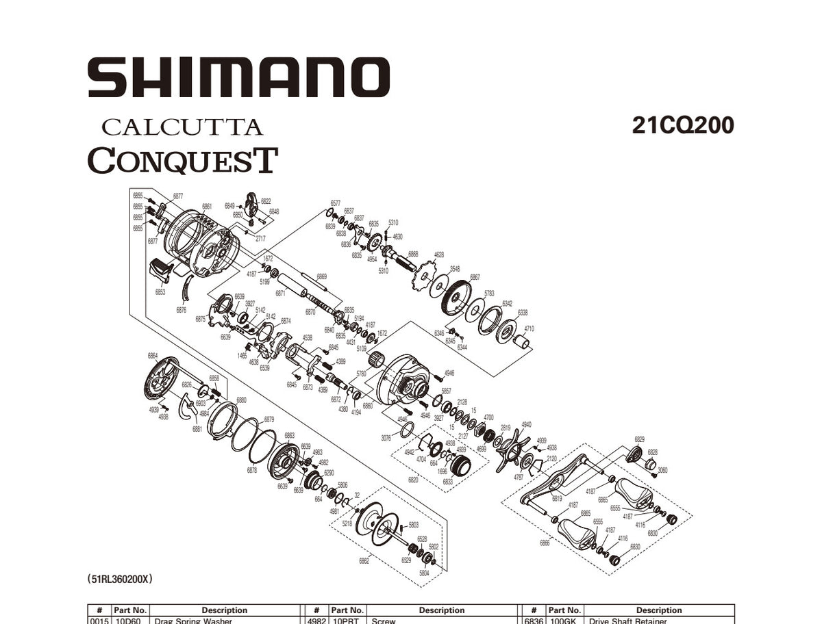 CALCUTTA CONQUEST 200 A – Shimano US Fish Shop