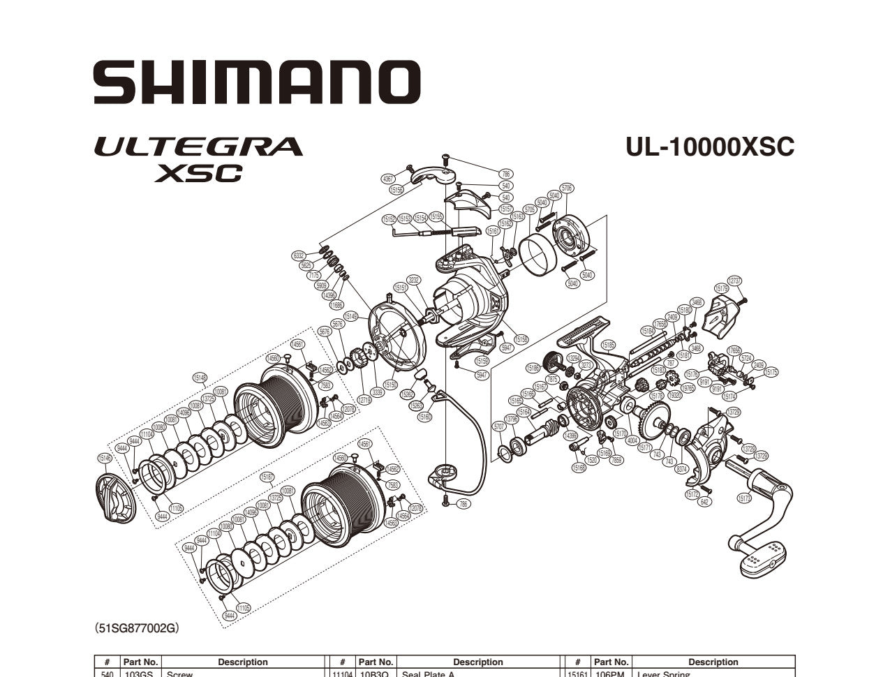 ULTEGRA 10000 XS – Shimano US Fish Shop