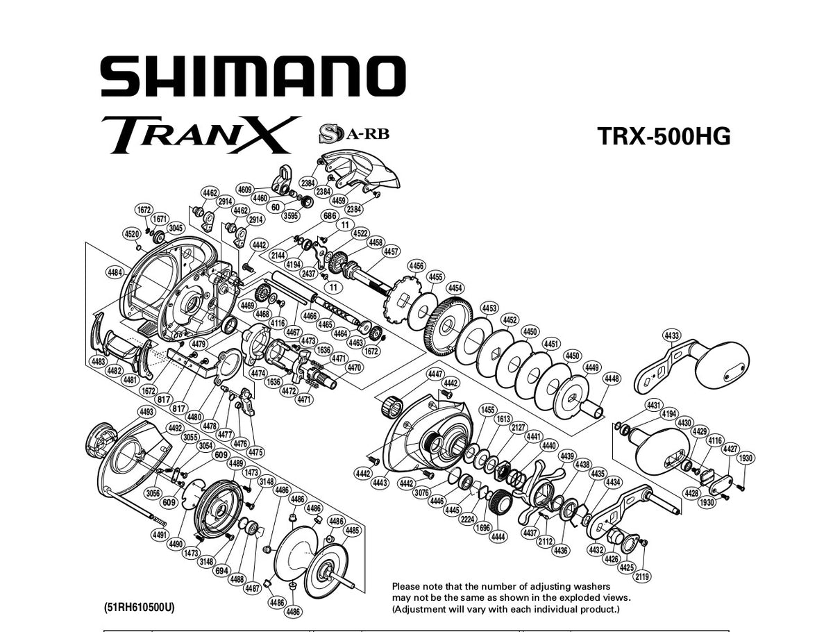 TRANX 500HG – Shimano US Fish Shop