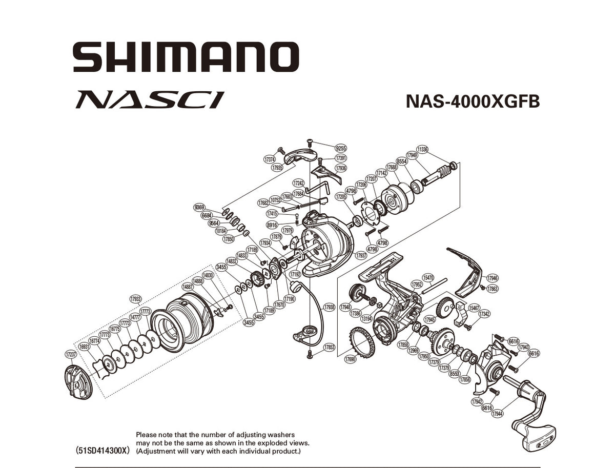 NASCI 4000XG FB – Page 2 – Shimano US Fish Shop