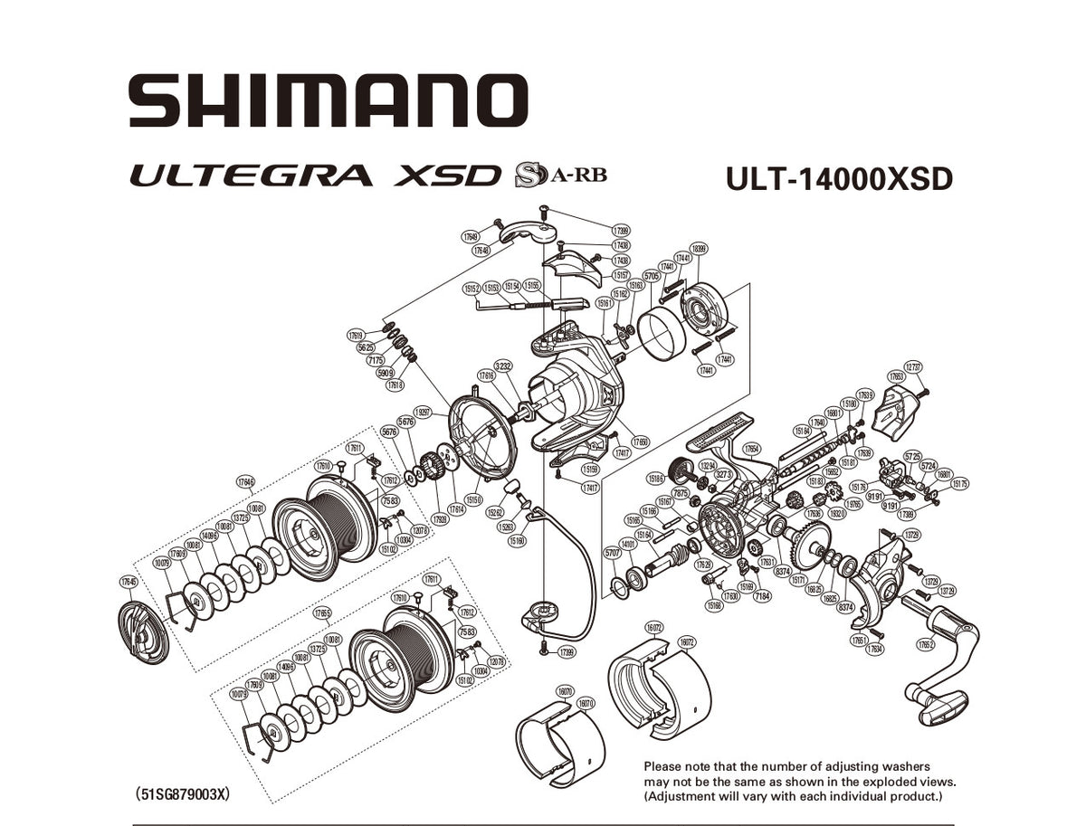 ULTEGRA XR 14000 XSD – Shimano US Fish Shop