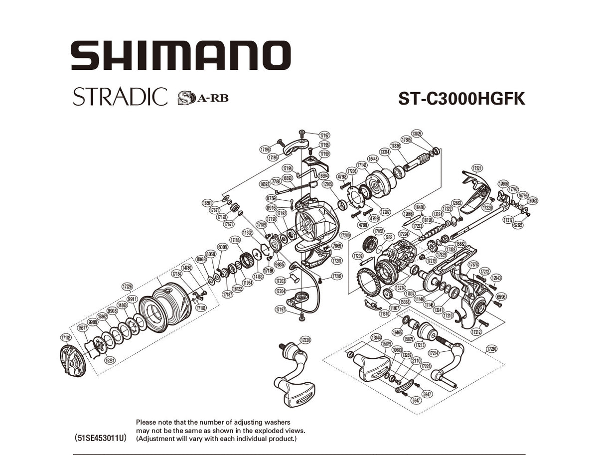 Spool Shimano Stradic C3000XG (RD20039 / 10E1H) - Customize