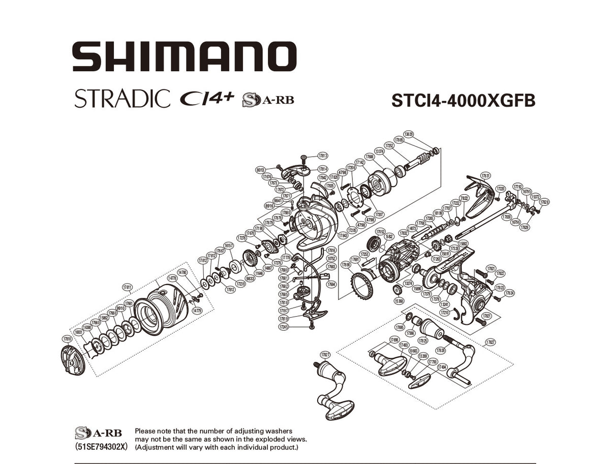 NEW SHIMANO SPINNING REEL PART - RD3414 Stradic 4000FG - Drag Knob $15.50 -  PicClick
