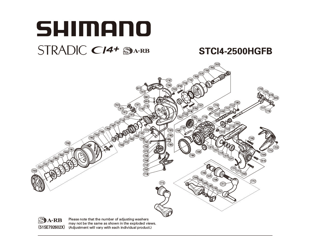 STRADIC CI4+ 2500HG FB – Shimano US Fish Shop