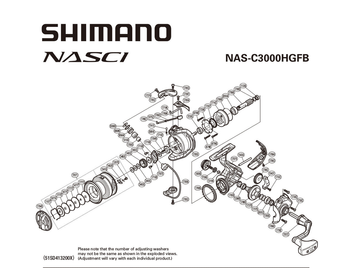 NASCI C3000HG FB – Shimano US Fish Shop