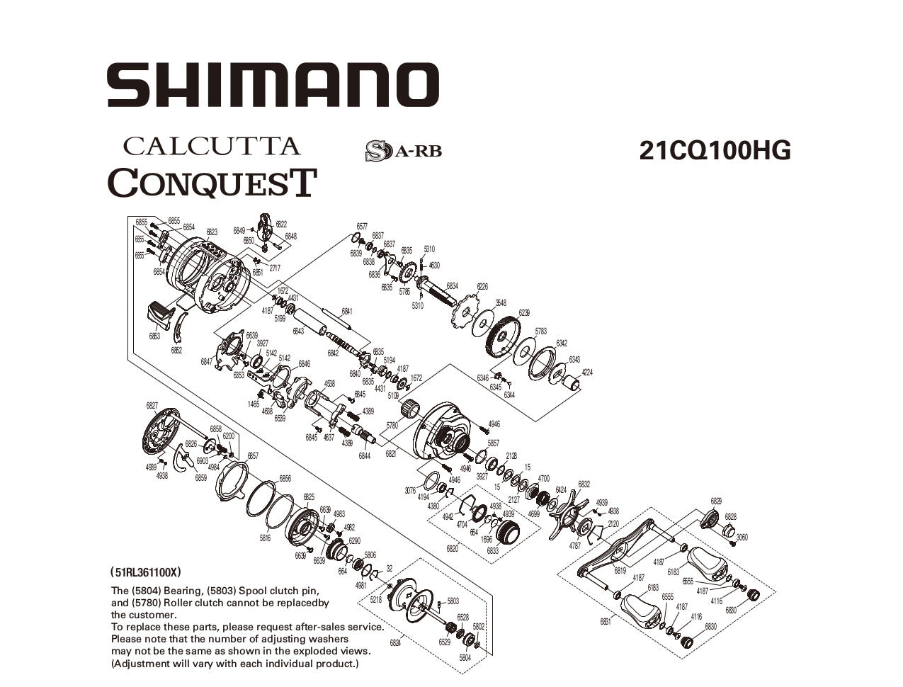 CALCUTTA CONQUEST 100HG A – Shimano US Fish Shop