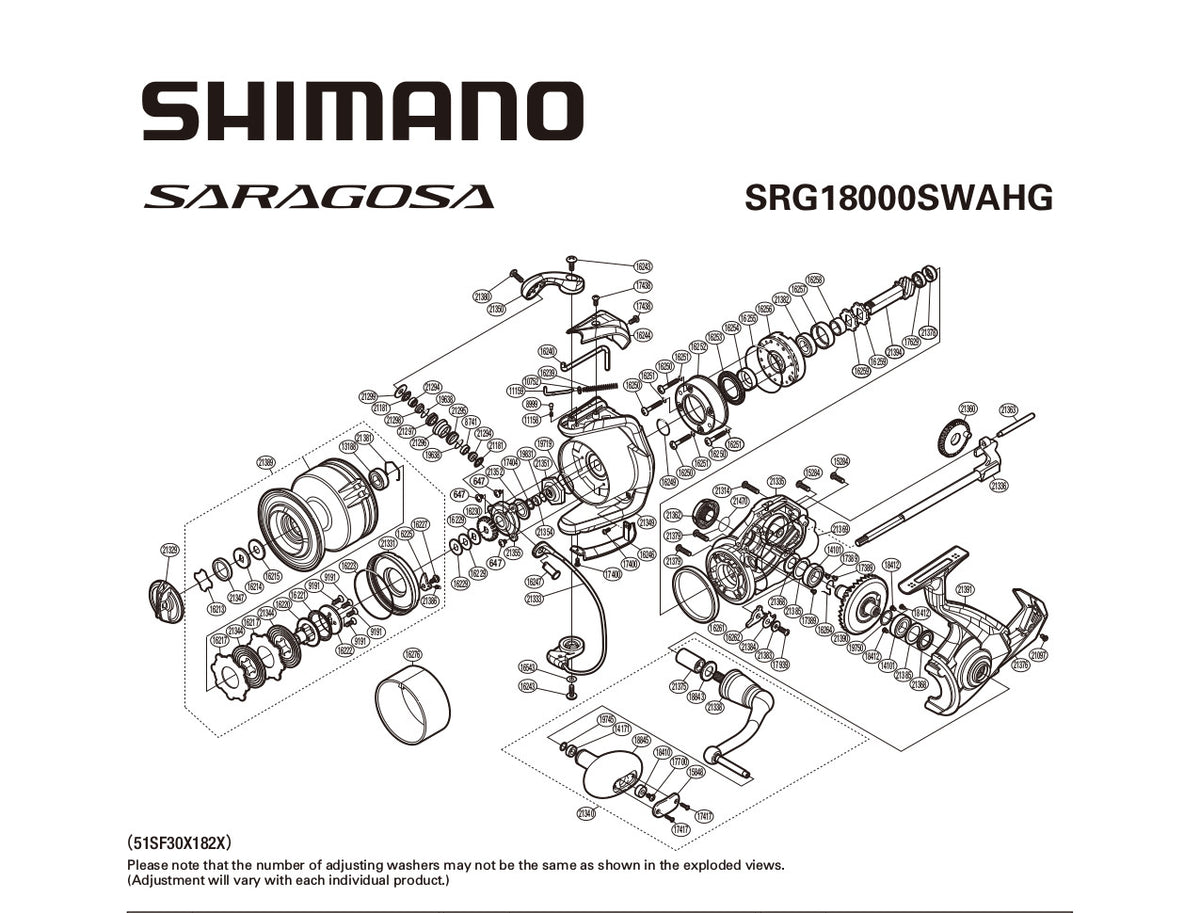 Buy Shimano Saragosa 18000SW AHG Spinning Reel online at Marine