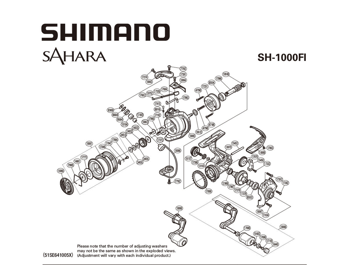 SAHARA 1000 FI – Shimano US Fish Shop