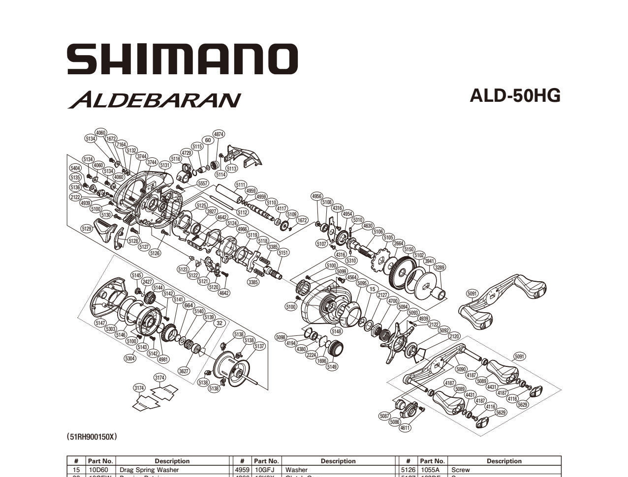ALDEBARAN 50HG – Shimano US Fish Shop