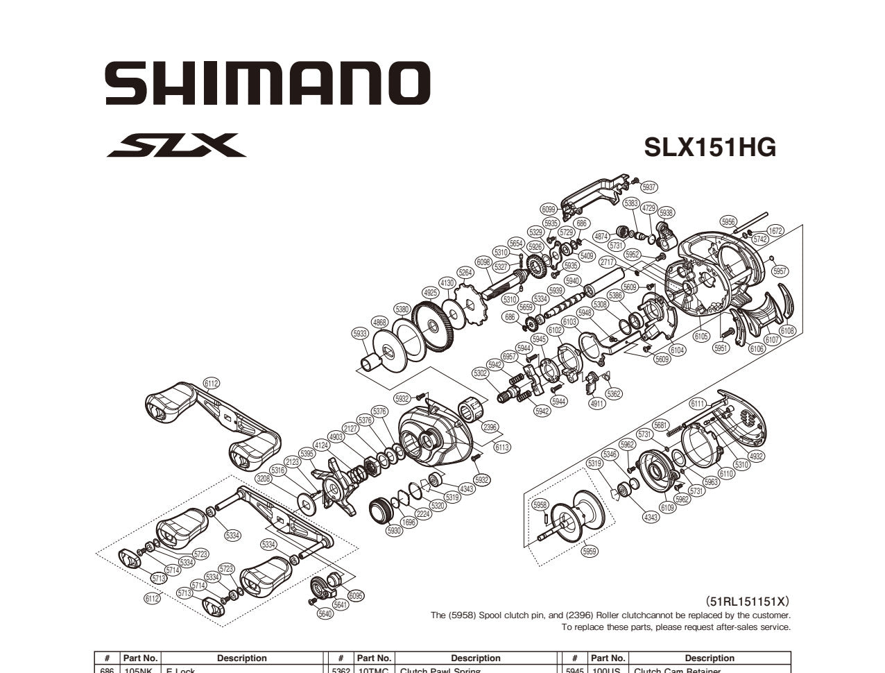 SLX 151HG – Shimano US Fish Shop