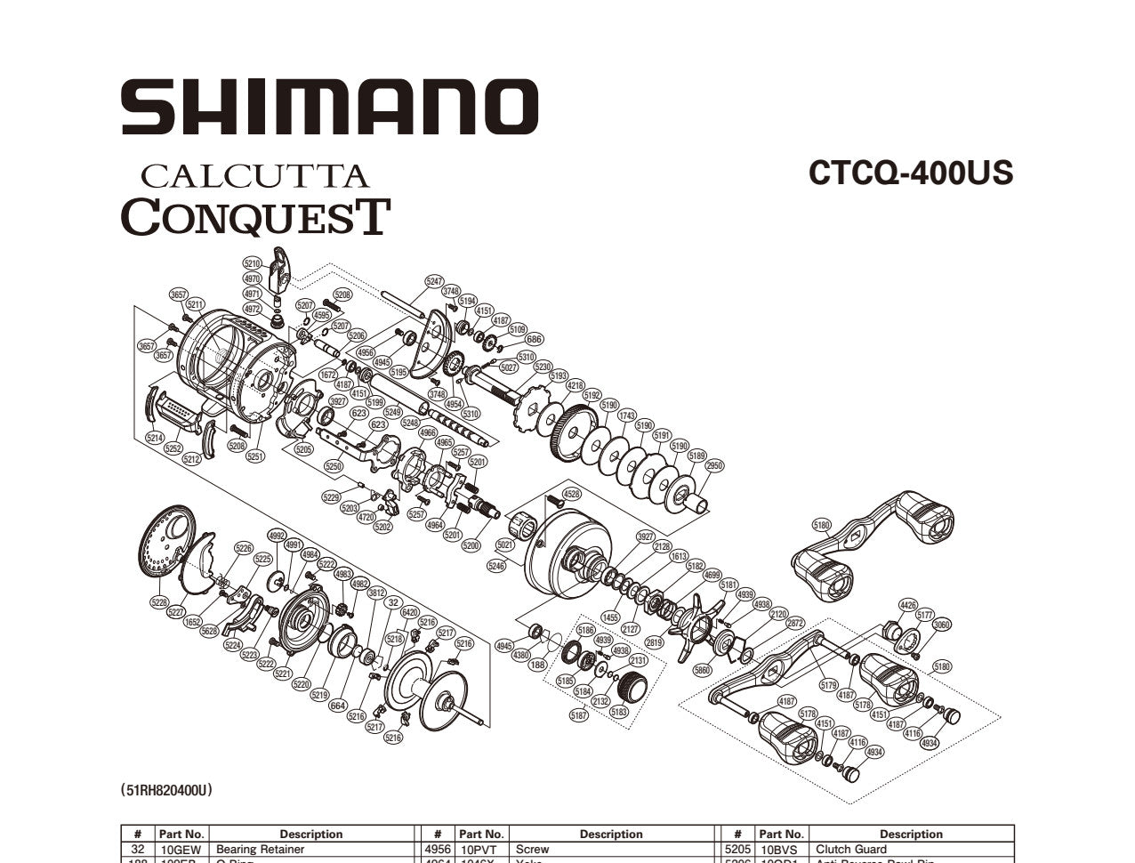 CALCUTTA CONQUEST 400 – Shimano US Fish Shop