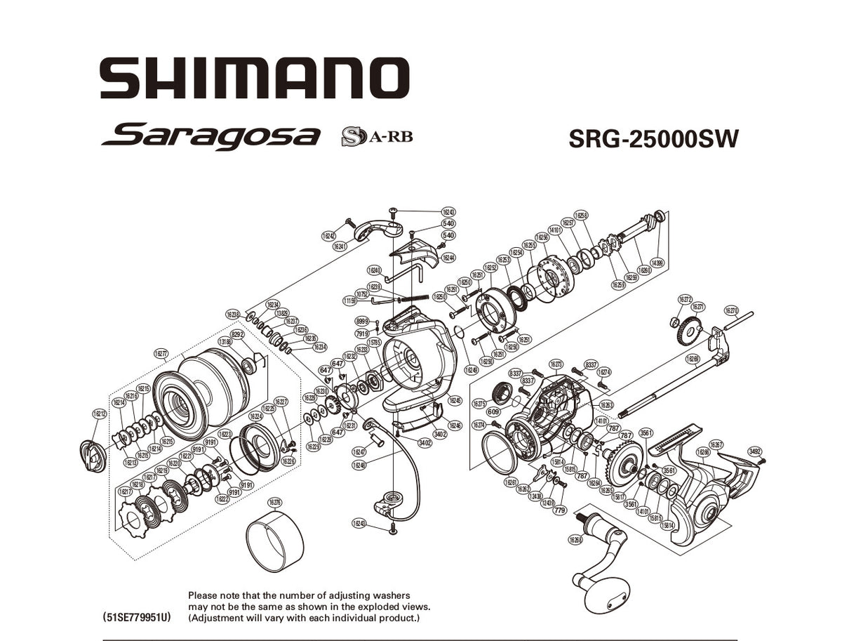 SHIMANO SARAGOSA FISHING REEL – 25000SW
