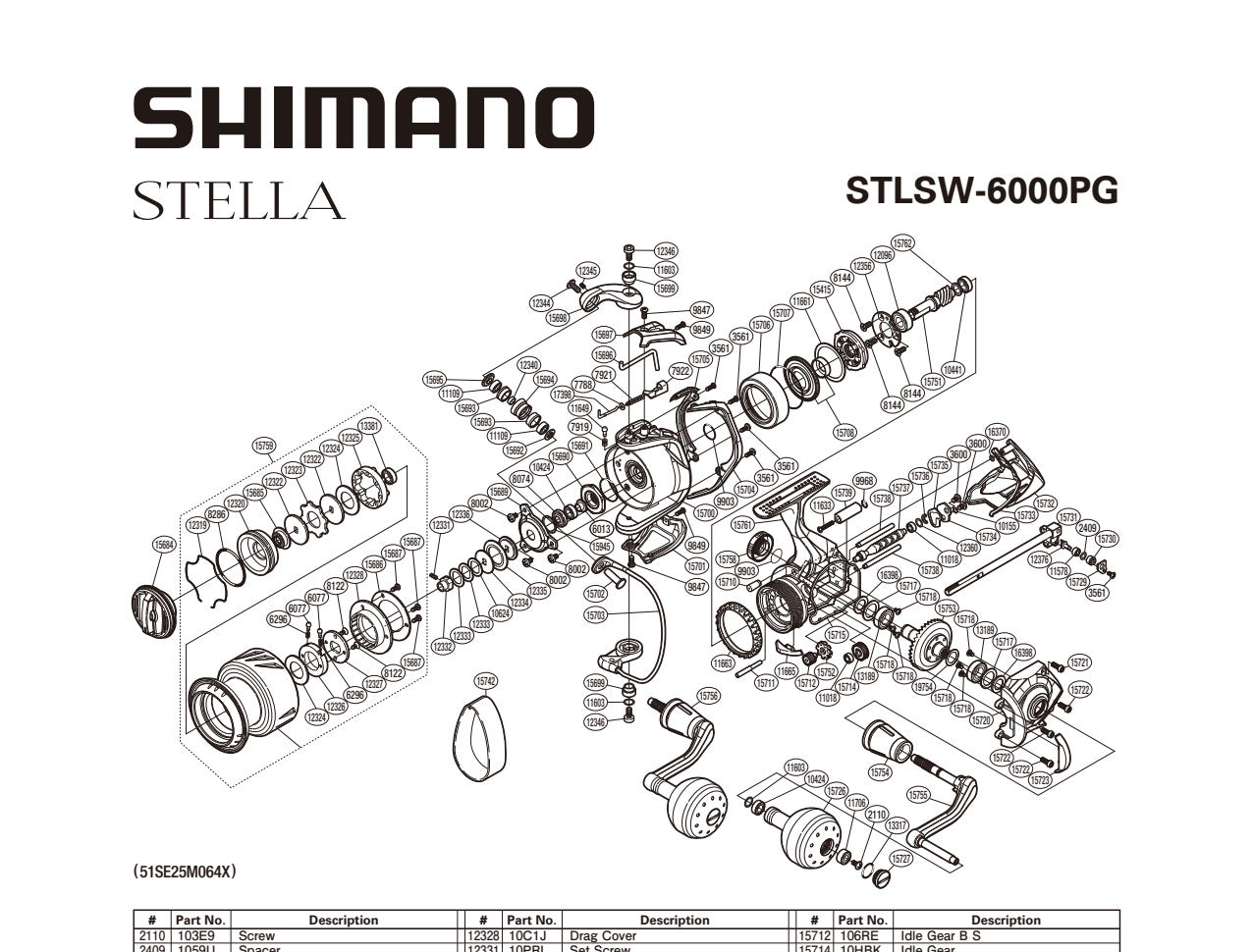 STELLA SW 6000PG B – Shimano US Fish Shop