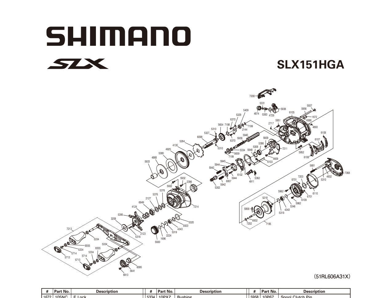 SLX 151 HG A – Page 2 – Shimano US Fish Shop