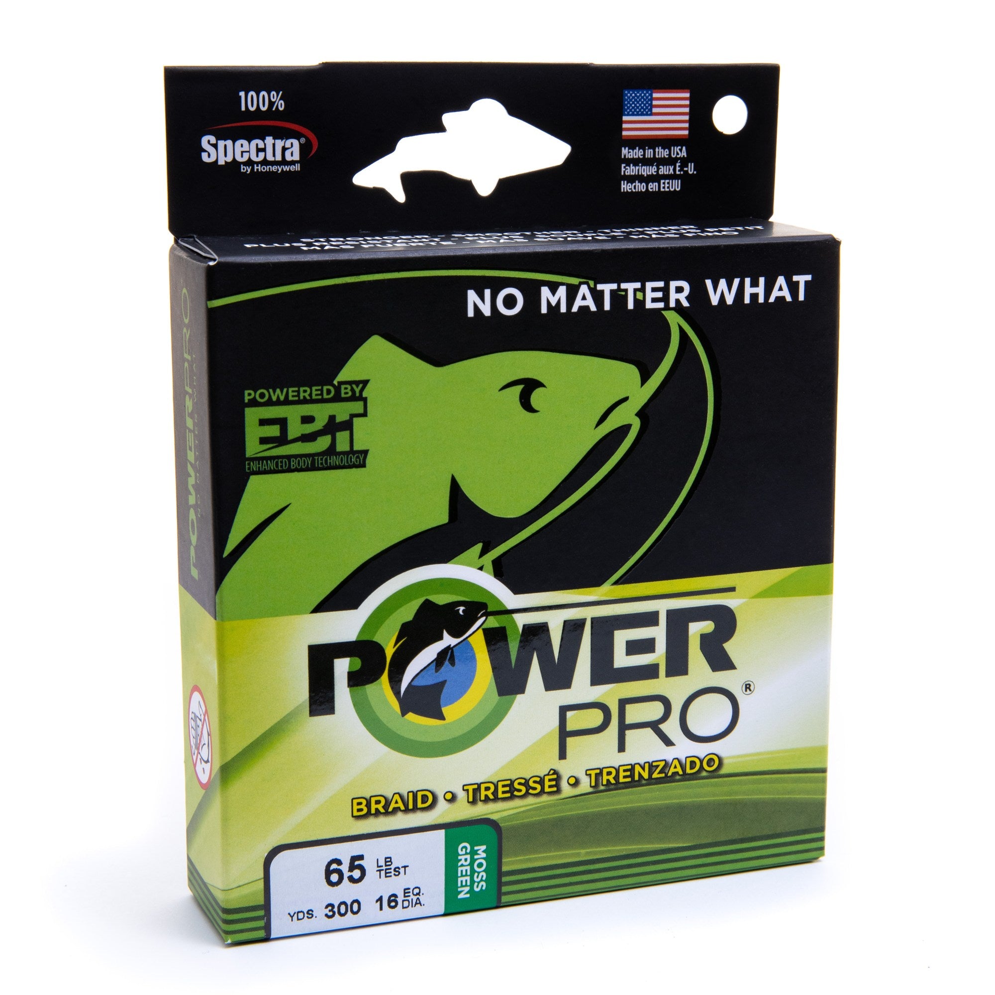 Power Pro Spectra Braided Fishing Line 8lb 500yd Moss Green
