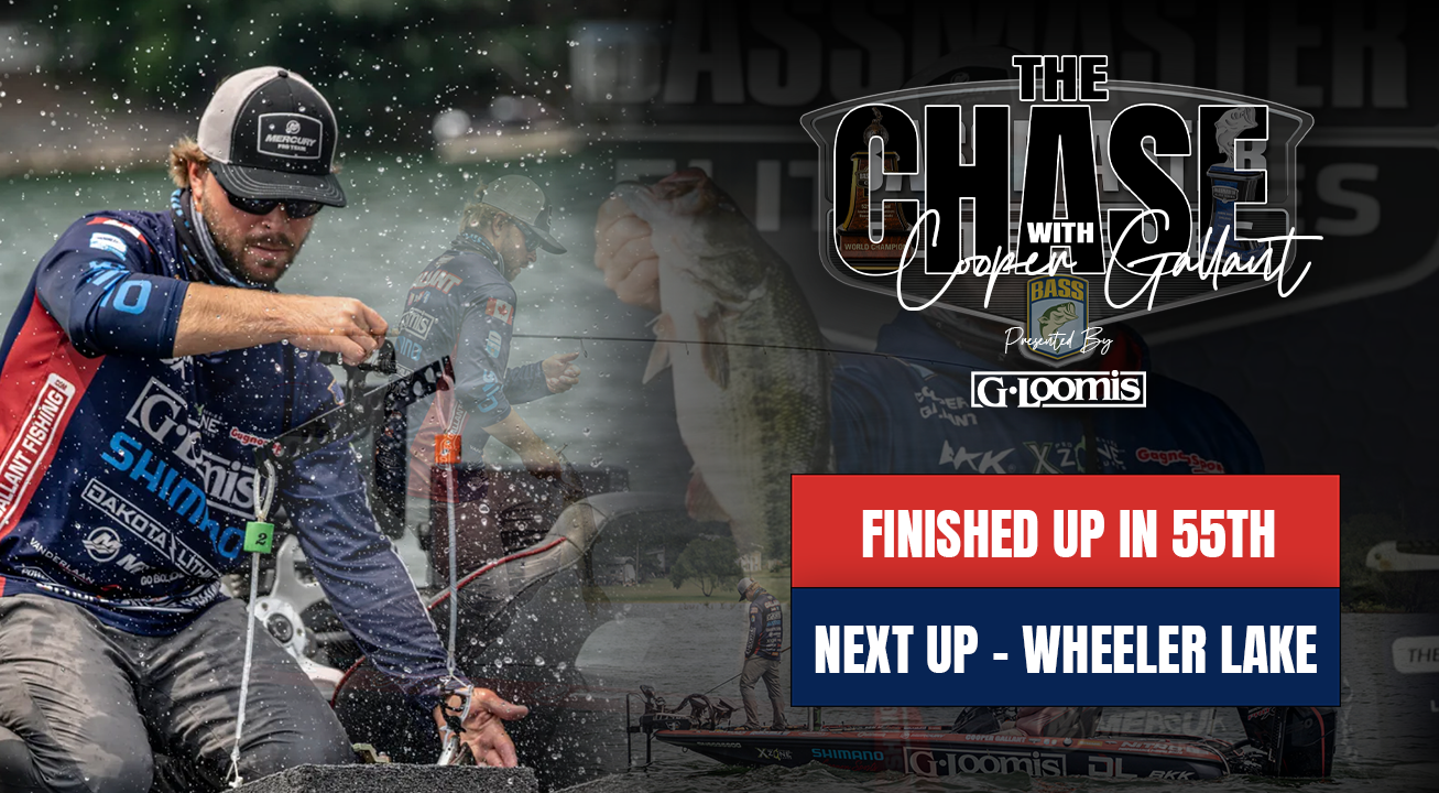 THE CHASE With Cooper Gallant | Bassmaster Elite On Lake Murray