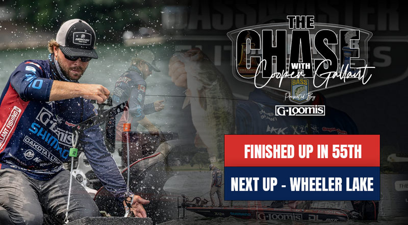 THE CHASE With Cooper Gallant | Bassmaster Elite On Lake Murray