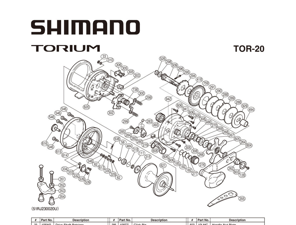 TORIUM 20 STAR DRG