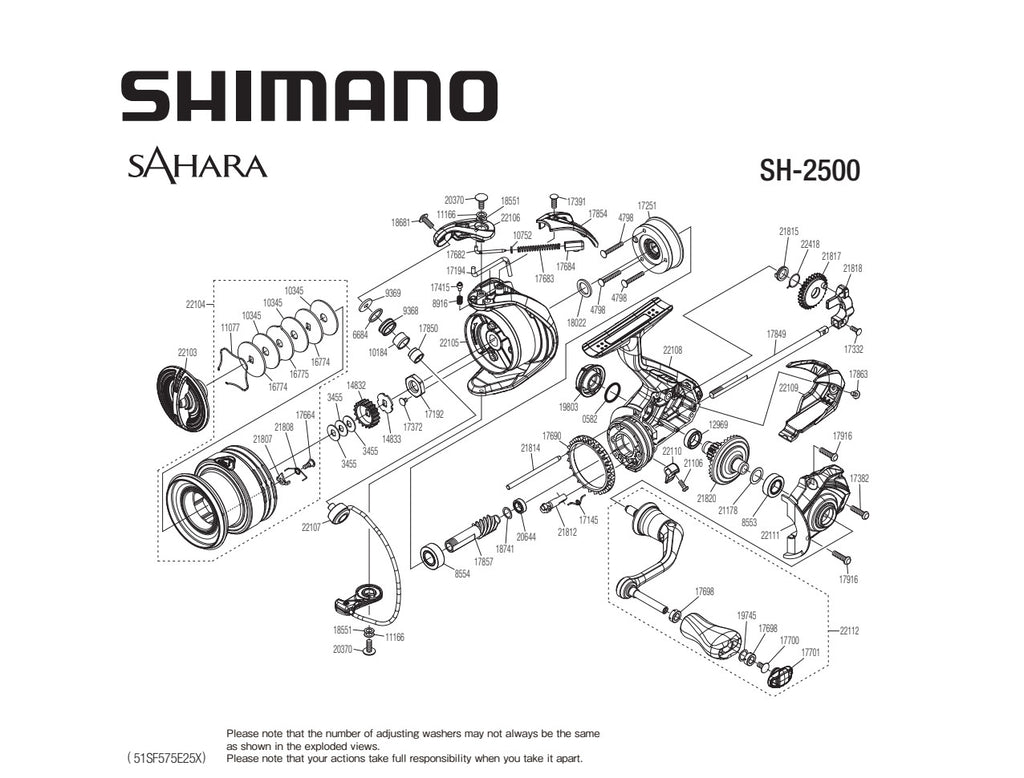 Shimano Sahara FJ SH500FJ Spinning Reel