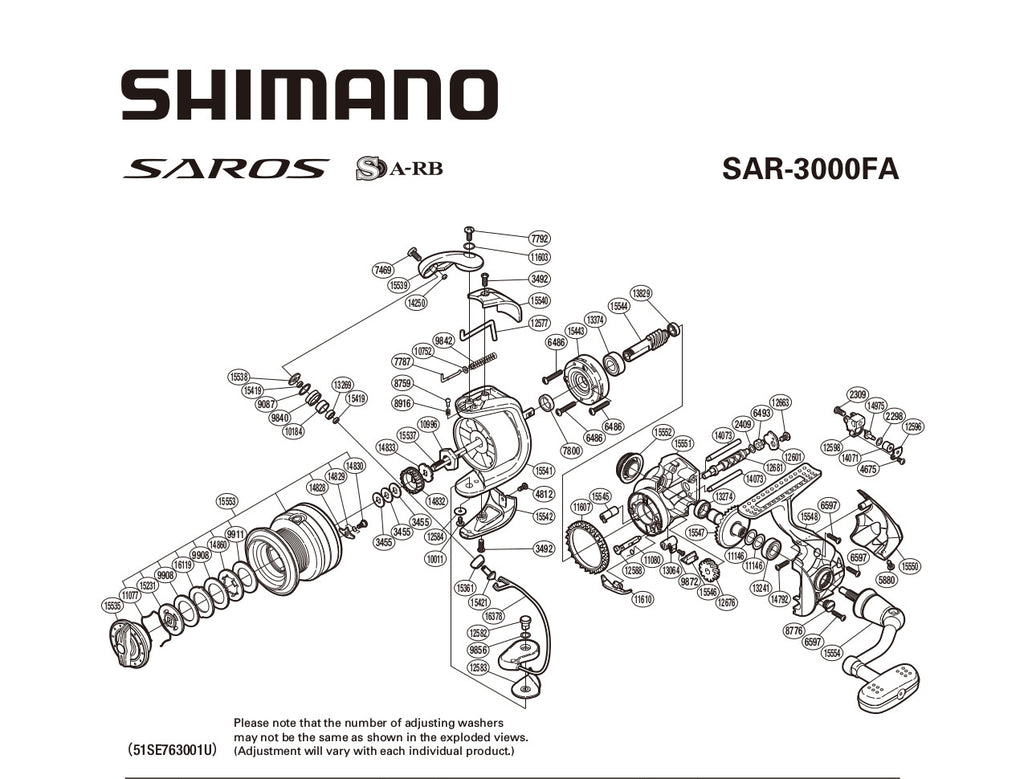SAROS 3000FA – Shimano US Fish Shop