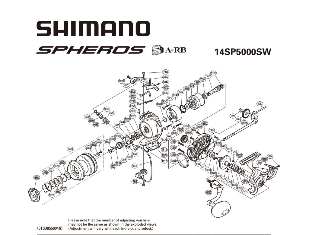 Buy Shimano Spheros SW 14000XG Spare Reel Spool