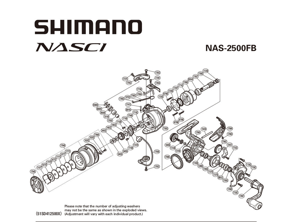 NASCI 2500 FB – Shimano US Fish Shop