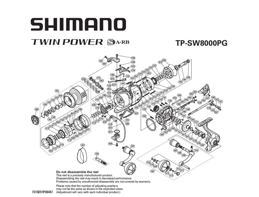 TWINPOWER 8000PG SWB – Page 2 – Shimano US Fish Shop