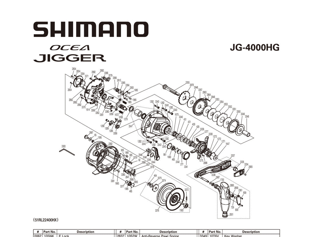 OCEA JIGGER 4000HG