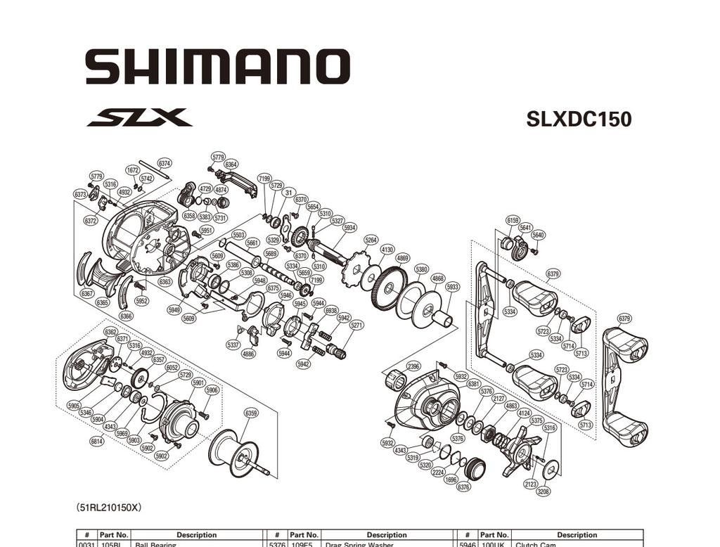 SLX DC 150 – Page 2 – Shimano US Fish Shop
