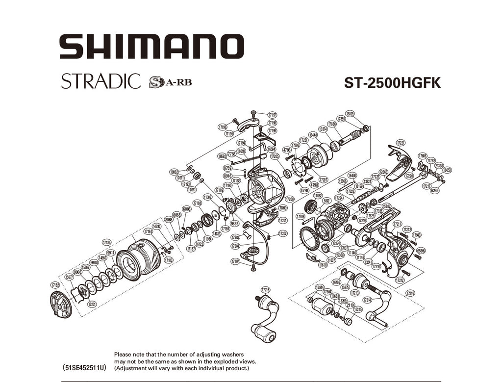 STRADIC 2500HG FK – Shimano US Fish Shop