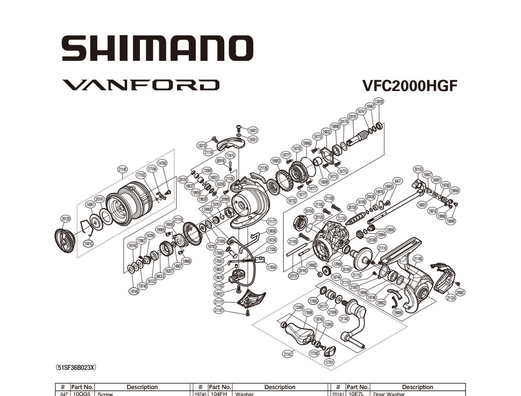 VANFORD C2000HG F