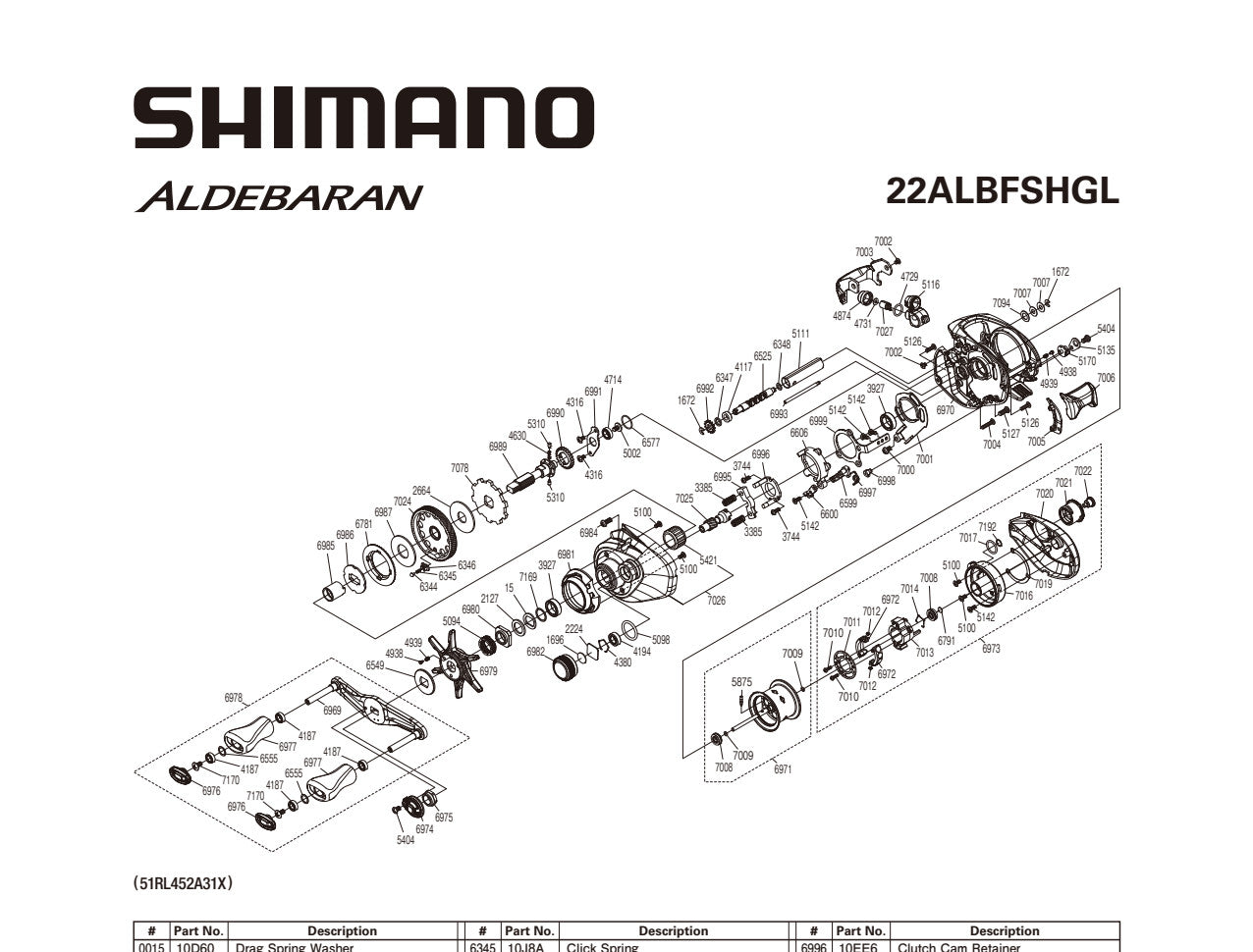 ALDEBARAN BFS HG LEFT – Shimano US Fish Shop