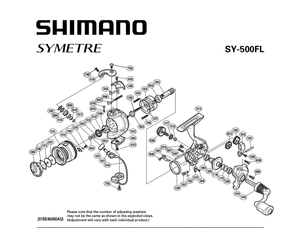 SYMETRE 500FL ALUMINUM BDY