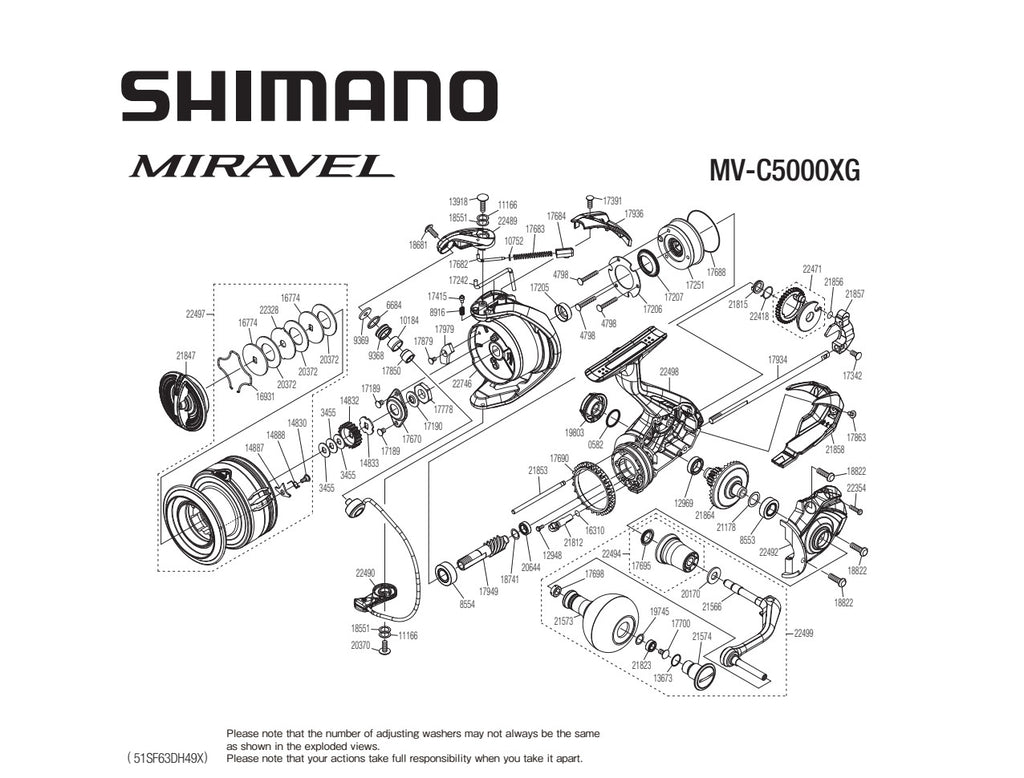 MIRAVEL C5000XG – Page 2 – Shimano US Fish Shop