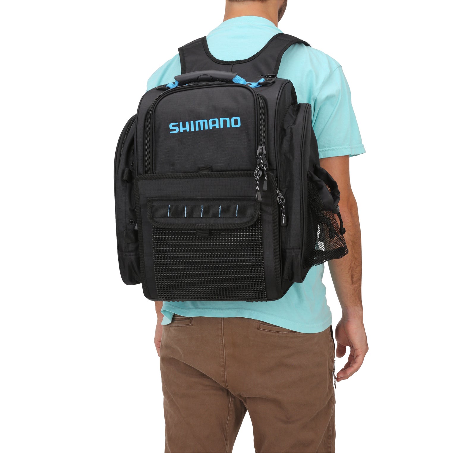 Shimano Blackmoon Fishing Backpack Black Compact Blmbp260bk for sale online