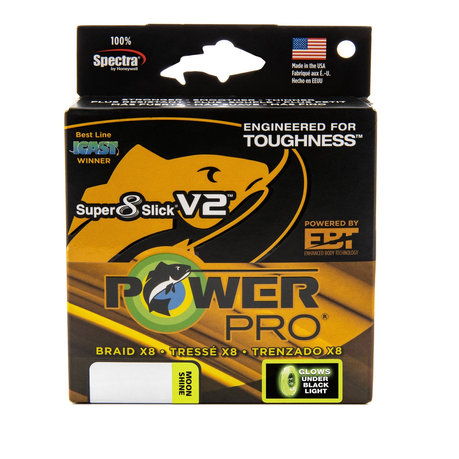 Power Pro Super Slick V2 Braided Line Aqua Green / 10lb