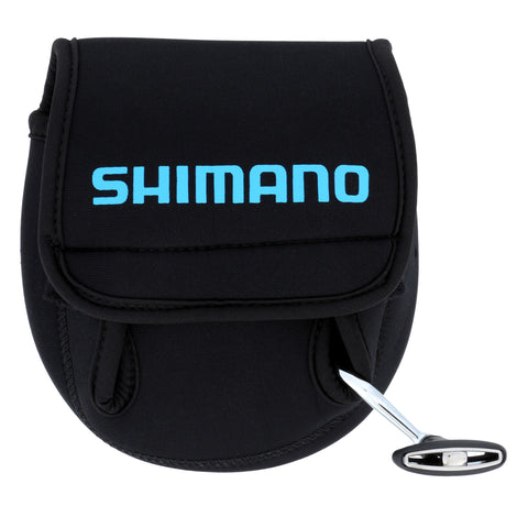 Shimano Neoprene Reel Cover; Small; Black