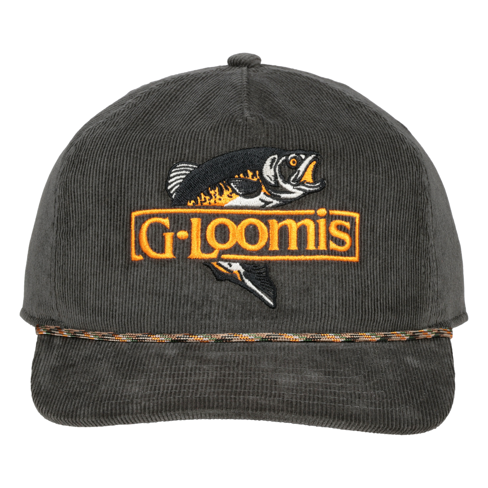 others image of product G. LOOMIS JUMPING TROUT CORDUROY HAT