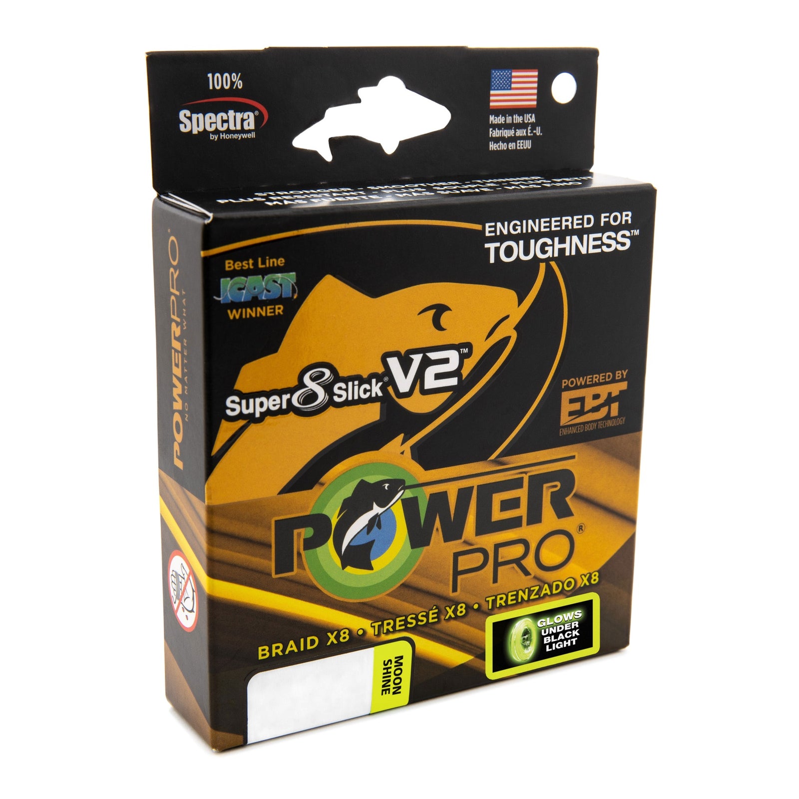 Power Pro Super Slick V2 Braided Line Aqua Green / 10lb