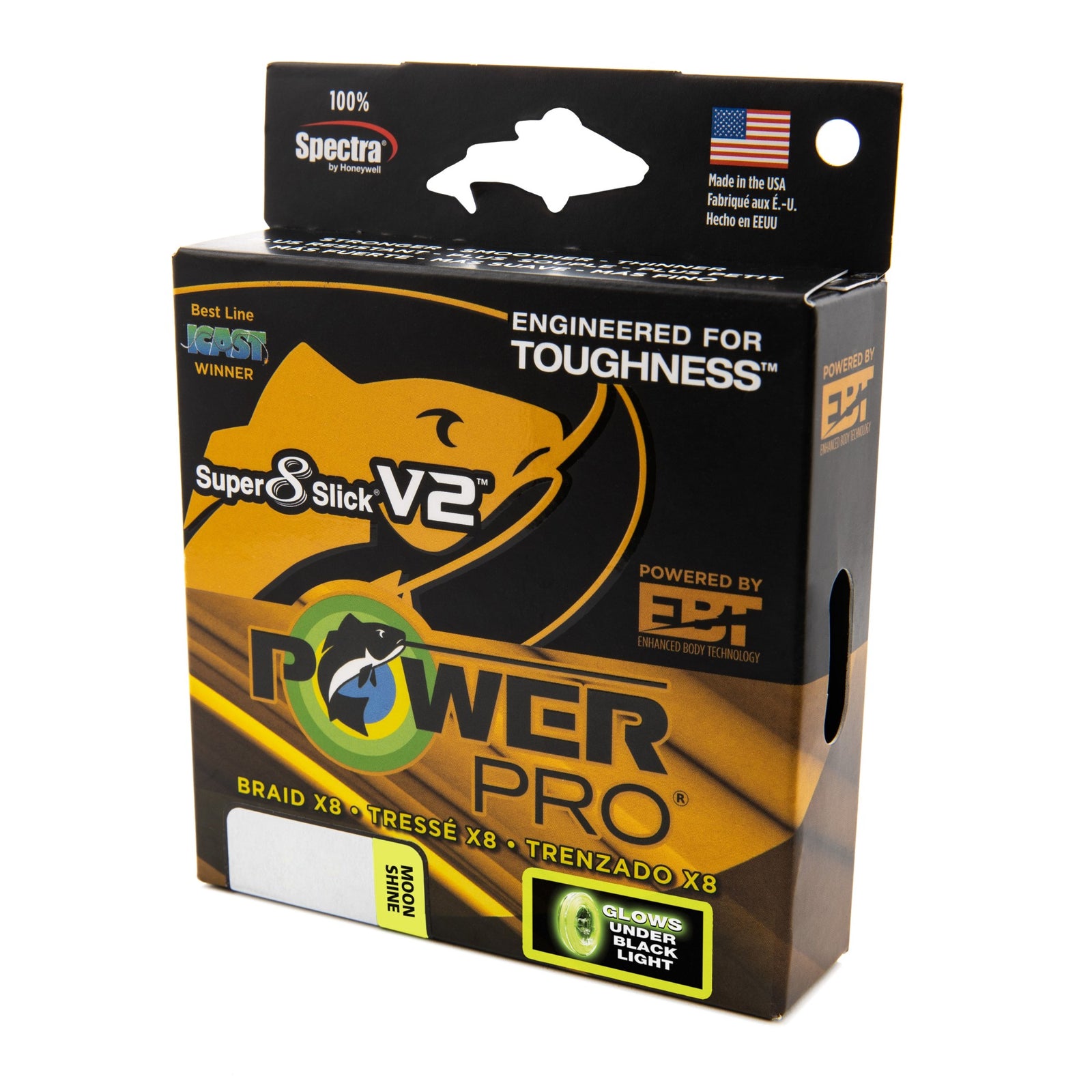 Power Pro 31500201500E Super Slick V2 20lb 1500yd Moss Green