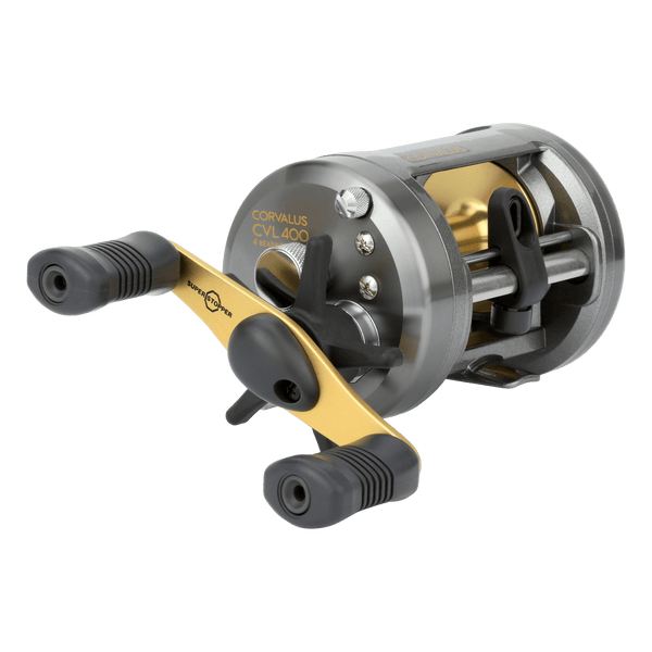 Shimano Corvalus Round Baitcasting Reels, CVL400