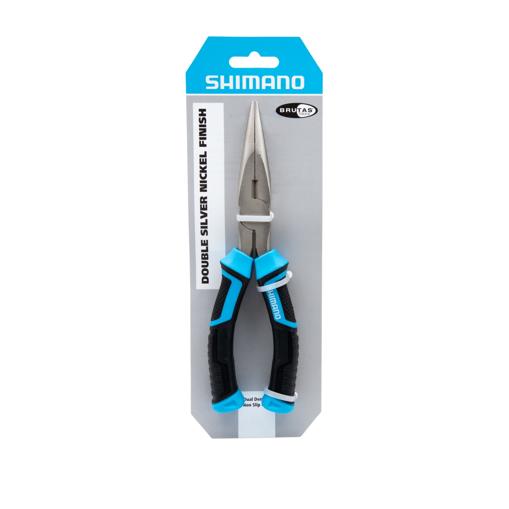 Shimano - BRUTAS SILVER NICKEL LONG NOSE PLIERS – Shimano North