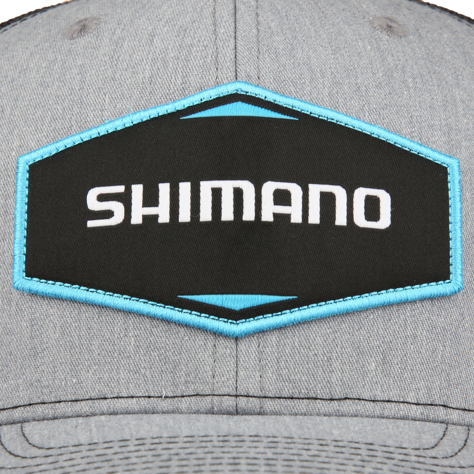 Shimano Fishing Smokey Trucker Cap - White, One Size Fits Most  [AHATSMOTCCAMO] 