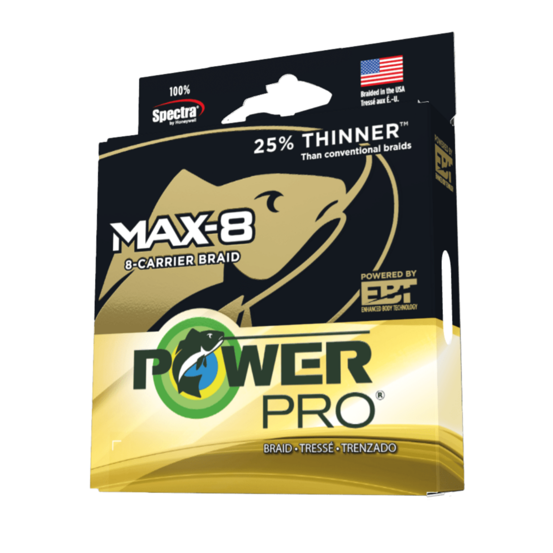 PowerPro Max-8 Braided Fishing Line 65lb 500yd White